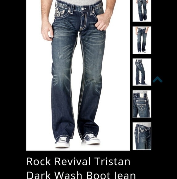 rock revival jeans mens bootcut